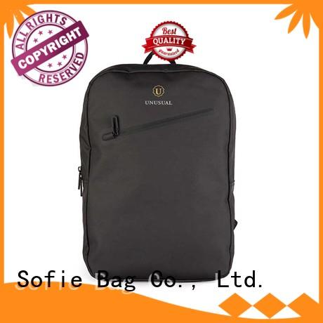 Sofie lattice jacquard fabric briefcase laptop bag manufacturer for office