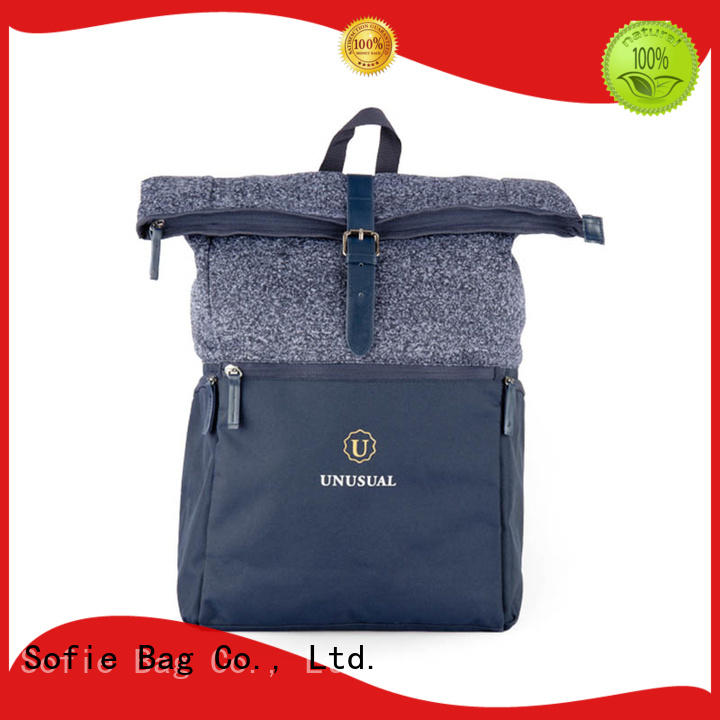 Sofie wrinkle printing mini backpack manufacturer for college