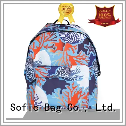 Sofie pink students backpack customized for kids