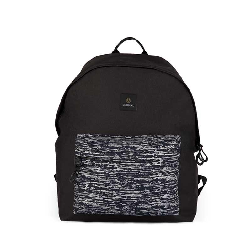 Unisex simple classic 600D polyester reflective backpack 201901003