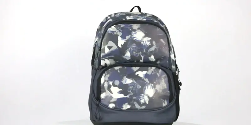 Reflective boy school backpack with cooler bag 201901006B reflective display video