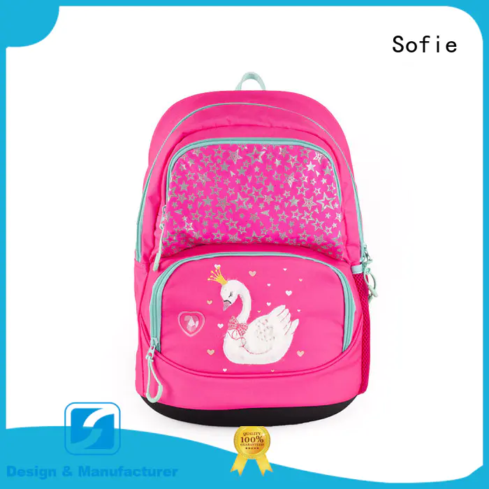 Sofie students backpack customized for children