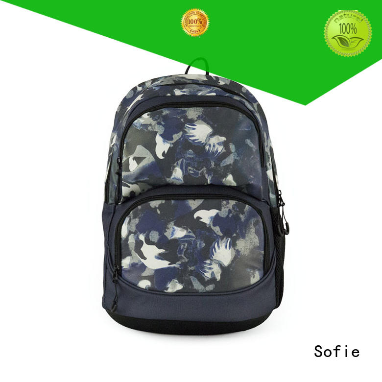 Sofie with TPU reflective hat school backpack wholesale for children