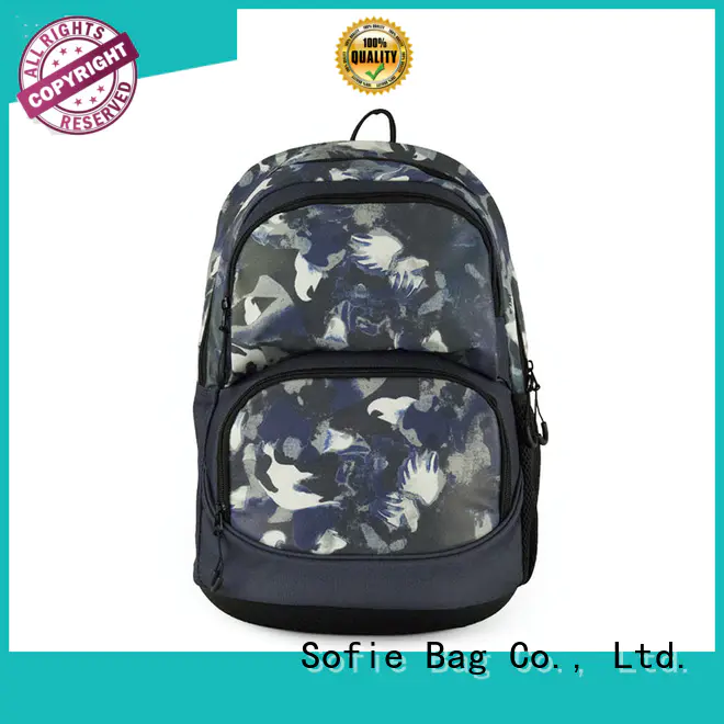 Sofie with TPU reflective hat school backpack manufacturer for children
