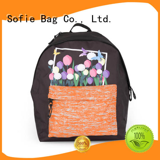 Sofie with TPU reflective hat school bag series for children