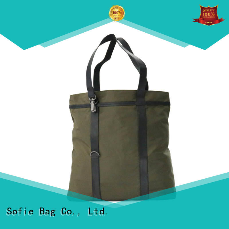 Sofie metal hooks tote bag factory direct supply for women