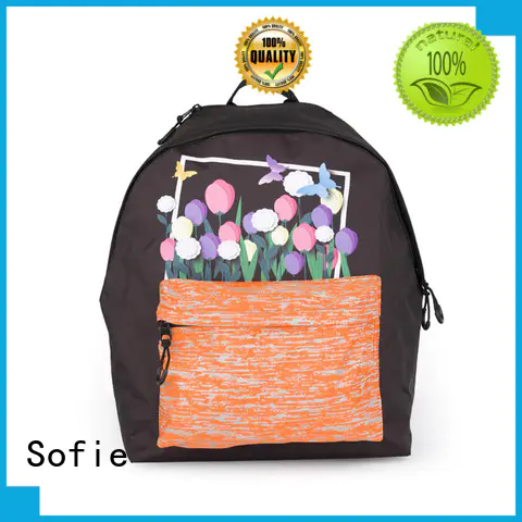 Sofie fashion school bags with wheels customized for children