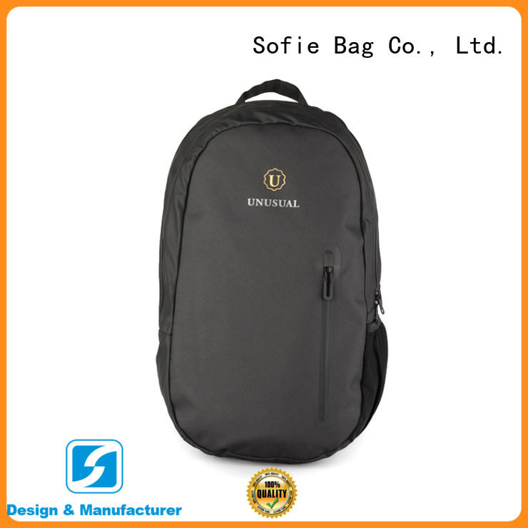 lattice jacquard fabric laptop backpack supplier for travel