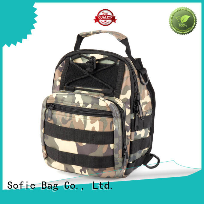 Sofie camouflage chest bag wholesale for going out