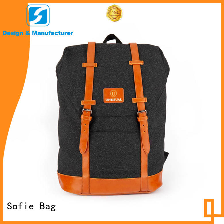 Sofie long lasting laptop backpack customized for travel