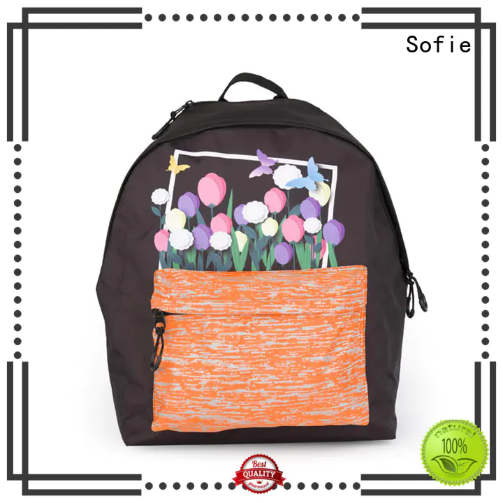Sofie colorful students backpack manufacturer for kids
