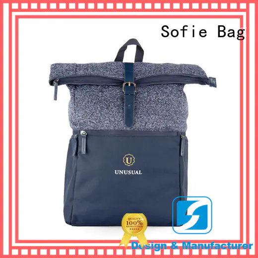 Sofie melange cool backpacks customized for school