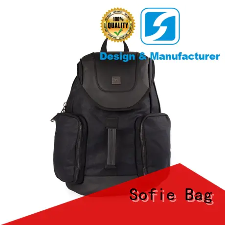 Sofie knitted fabric casual backpack wholesale for college