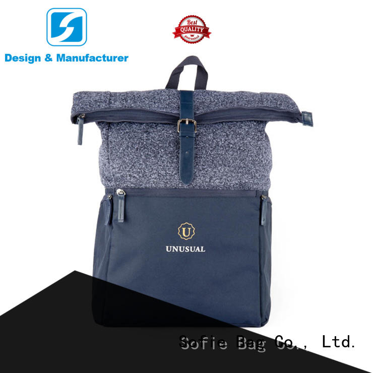 Sofie wrinkle printing waterproof backpack personalized for travel