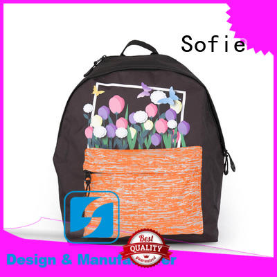 Sofie comfortable students backpack wholesale for children