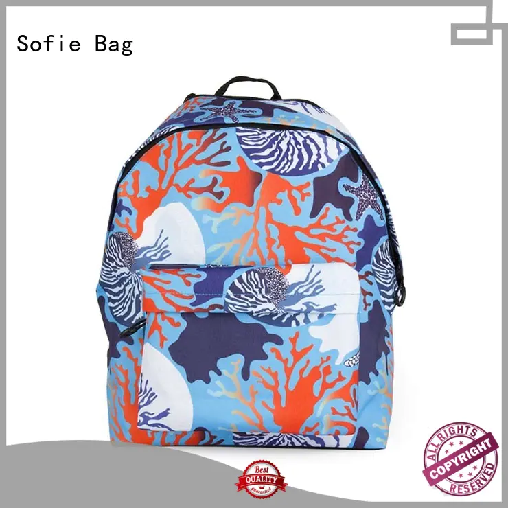 polyester school bag customized for kids