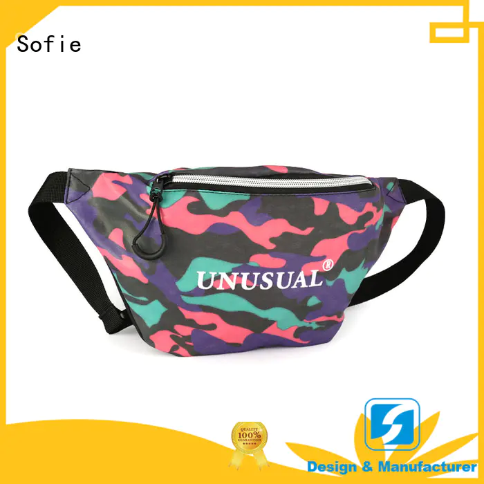 Sofie reflective waist pouch wholesale for decoration