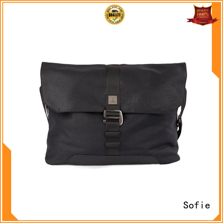 Sofie thick pipped handle briefcase laptop bag series for men