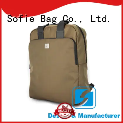 Sofie convenient casual backpack customized for college