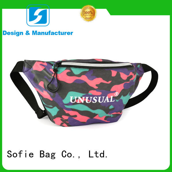 polyester belt sport waist bags wholesale for jogging