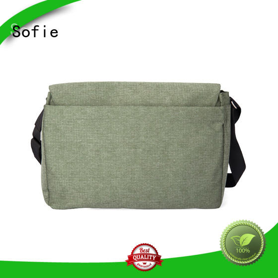 Sofie nylon shoulder straps laptop business bag manufacturer for travel