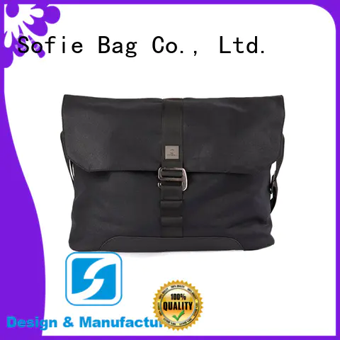Sofie hot selling shoulder laptop bag factory direct supply for men