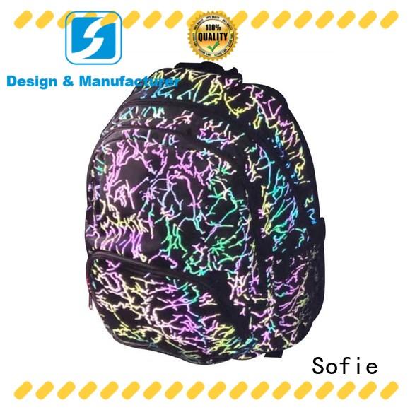 Sofie school bag series for packaging