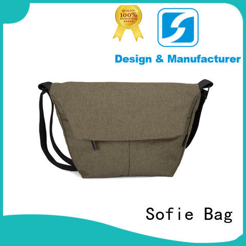 invisible front pockets shoulder bag factory price for packaging