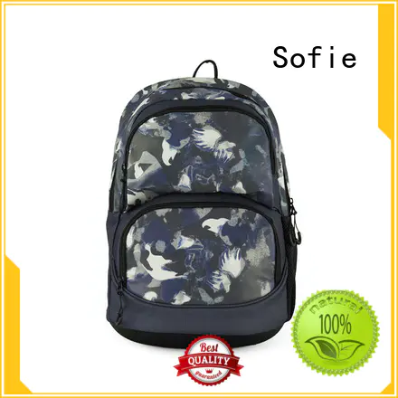 Sofie students backpack manufacturer for packaging