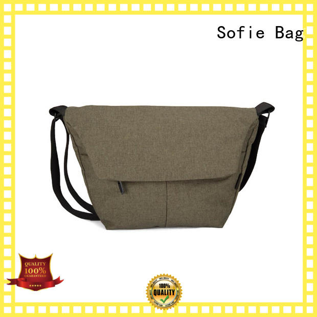 Sofie practical men shoulder bag factory direct supply for packaging