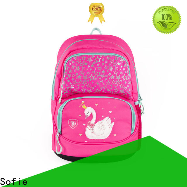 Sofie with TPU reflective hat school backpack supplier for students