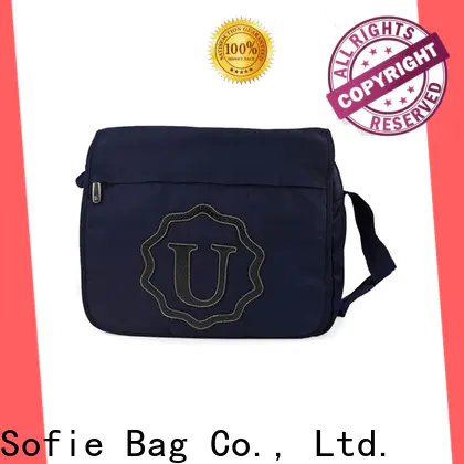 polyester business shoulder bags customized for office