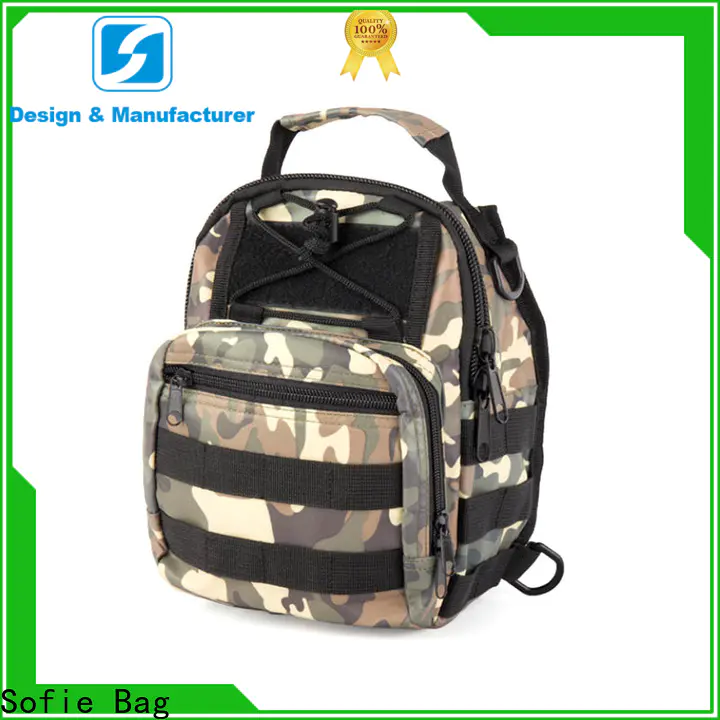 Sofie light weight military chest bag series for going out
