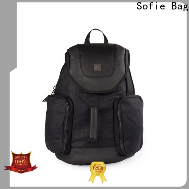 Sofie knitted fabric cool backpacks wholesale for college