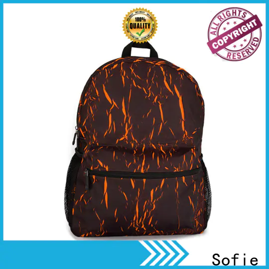 Sofie melange sport backpack wholesale for college