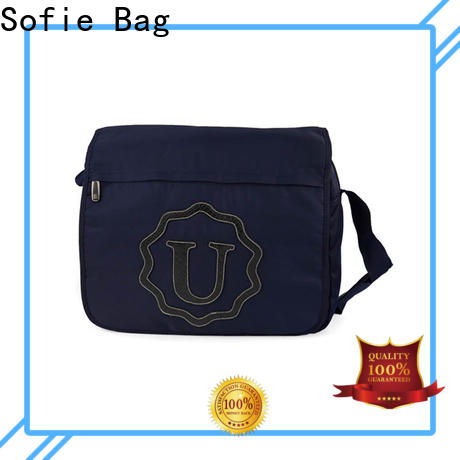 Sofie blue business messenger bag manufacturer for women