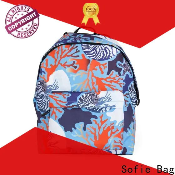 Sofie students backpack supplier for packaging