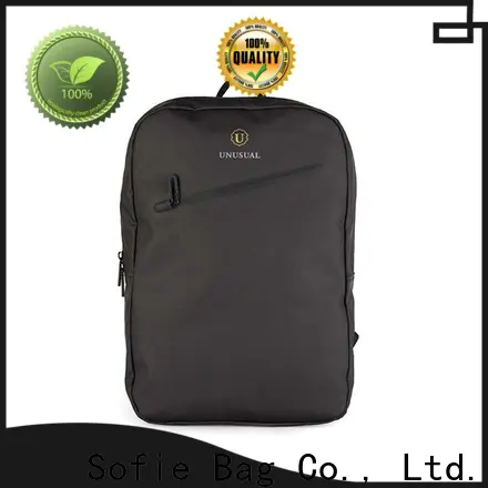 Sofie thick pipped handle shoulder laptop bag supplier for men
