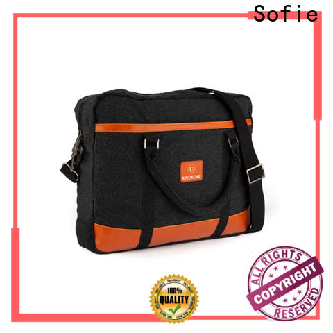 Sofie shoulder laptop bag factory direct supply for office