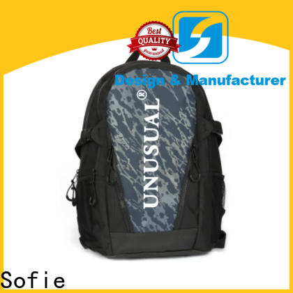Sofie canvas backpack personalized for school
