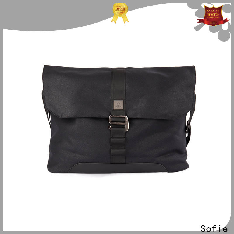 Sofie back pocket laptop messenger bags supplier for travel