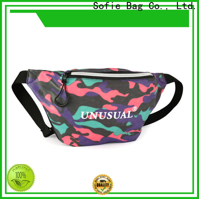 polyester belt waist pouch factory price for jogging