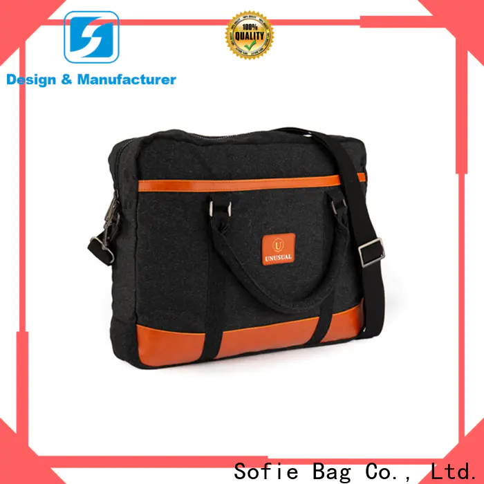 Sofie thick pipped handle laptop business bag wholesale for office