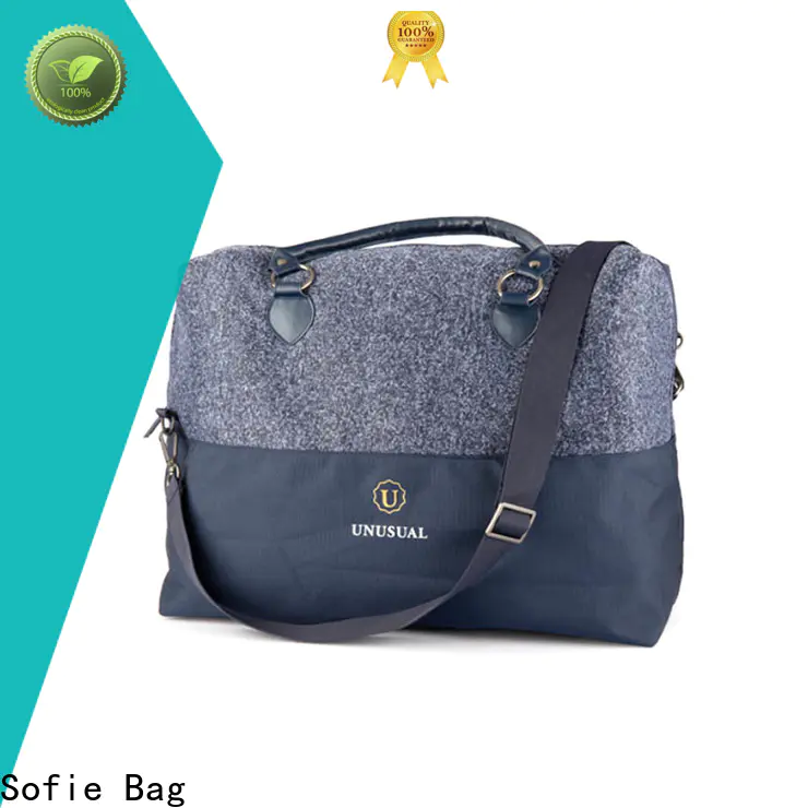 Sofie knitted fabric travel bags for women wholesale for business