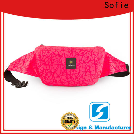 Sofie durable sport waist bags manufacturer for jogging