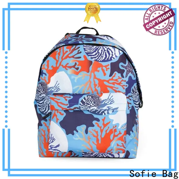 Sofie polyester school bags for girls series for students
