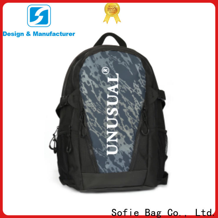Sofie large capacity canvas backpack supplier for business