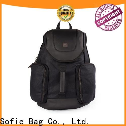 knitted fabric sport backpack supplier for school