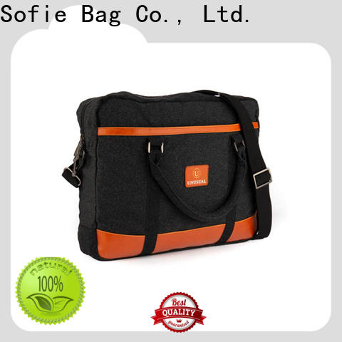 Sofie shoulder laptop bag factory direct supply for travel