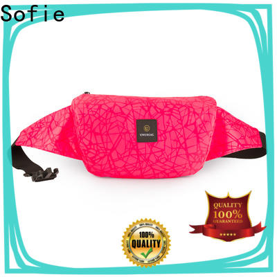 Sofie reflective waist pouch factory price for decoration